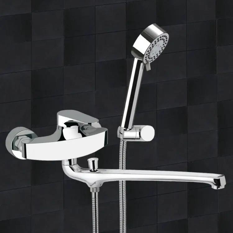 chrome tub filler