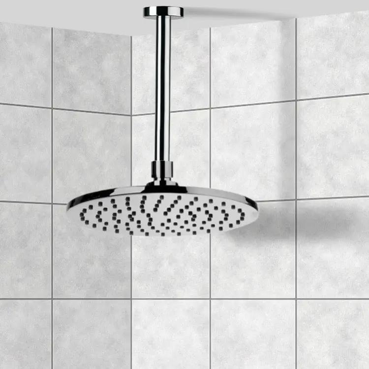 chrome shower head