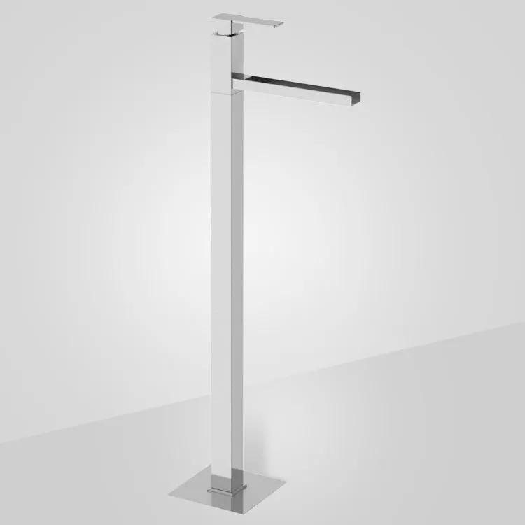 chrome tub filler