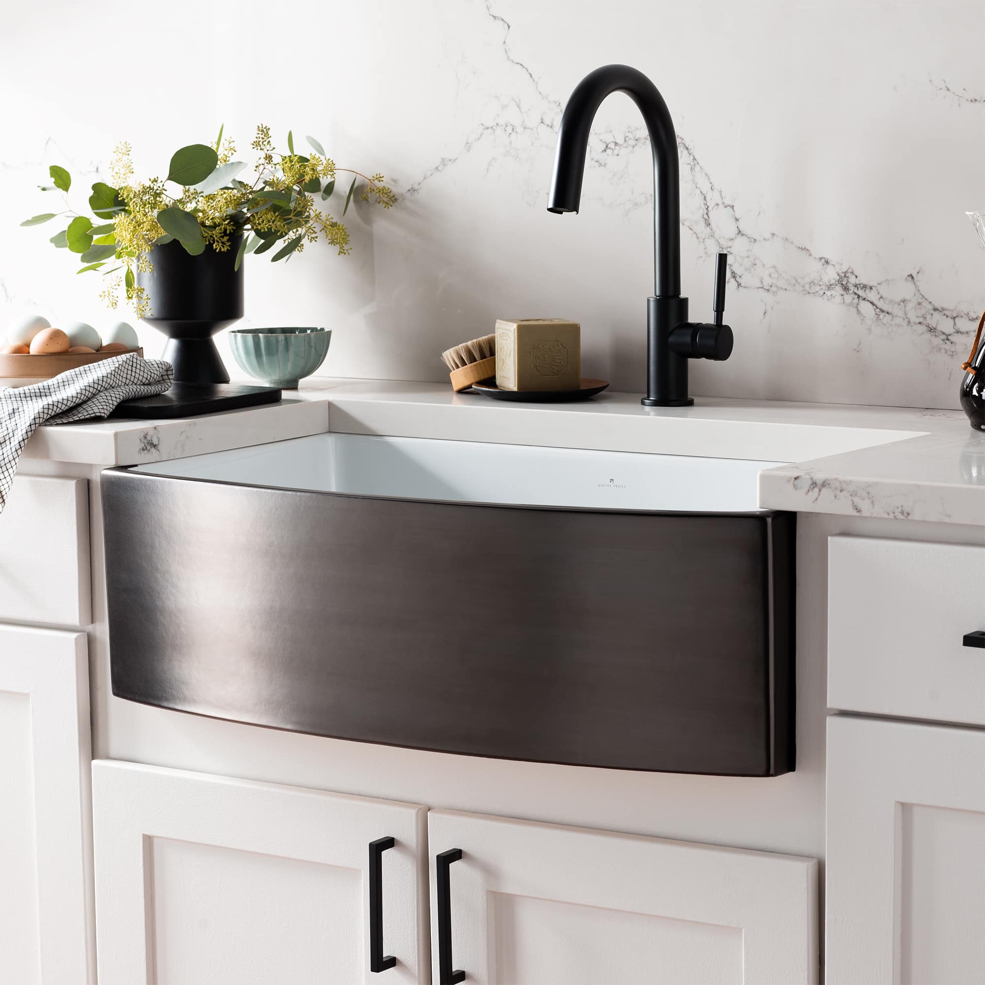 gunmetal kitchen sink