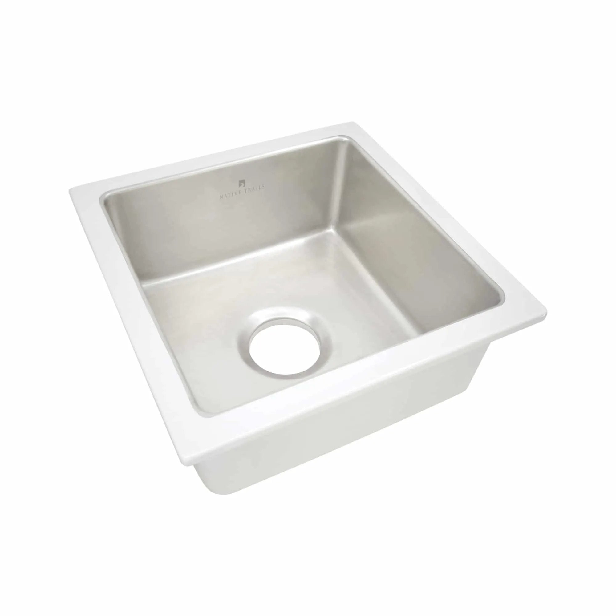 Native Trails Reveler 15.75" Fireclay Bar and Prep Kitchen Sink by Native Trails