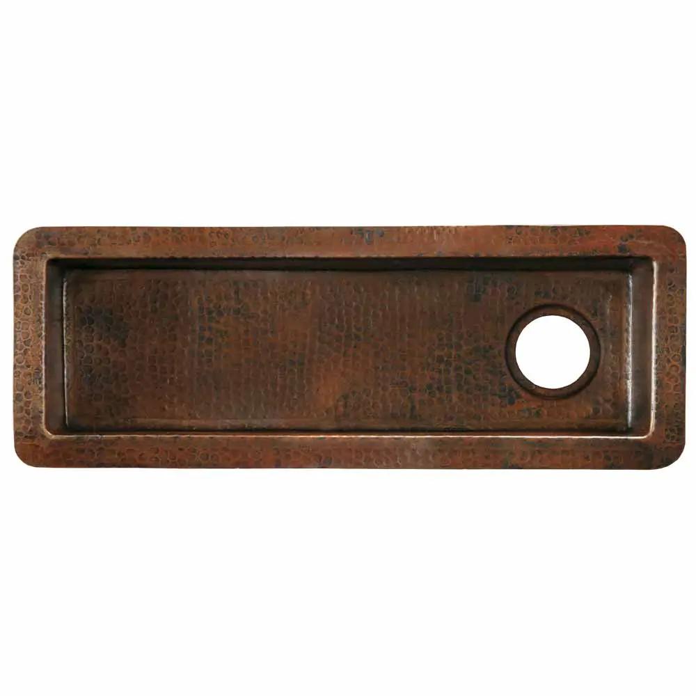 antique copper kitchen sink