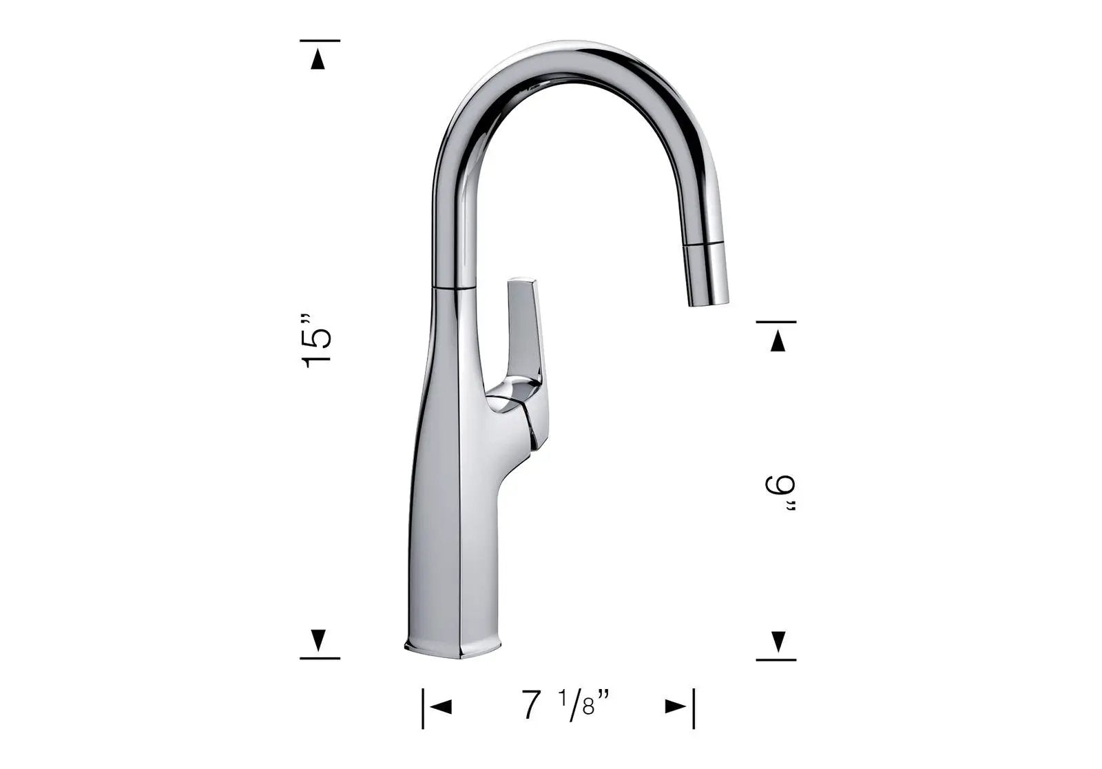 chrome faucet