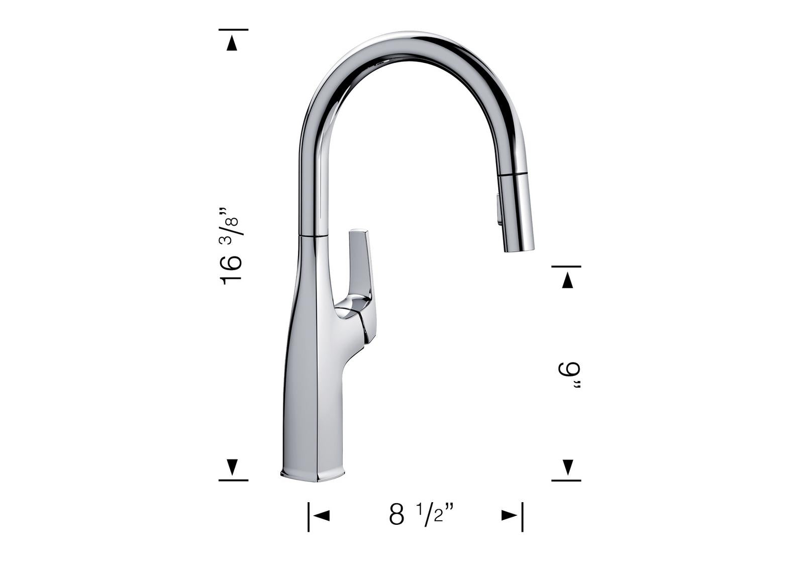 chrome faucet