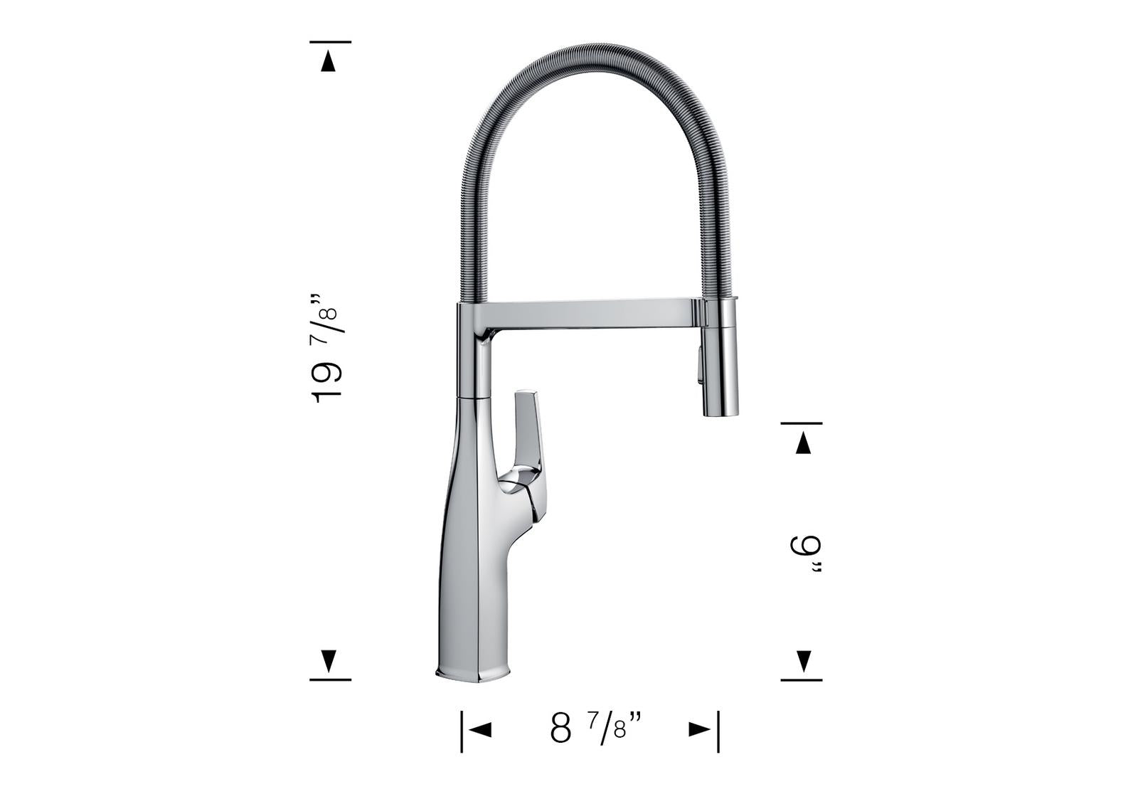 chrome faucet