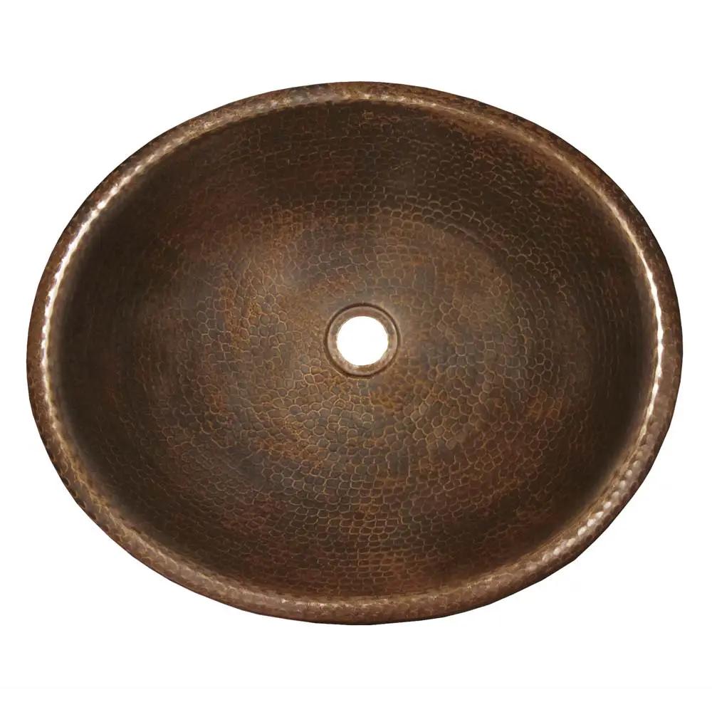 antique copper bathroom sink