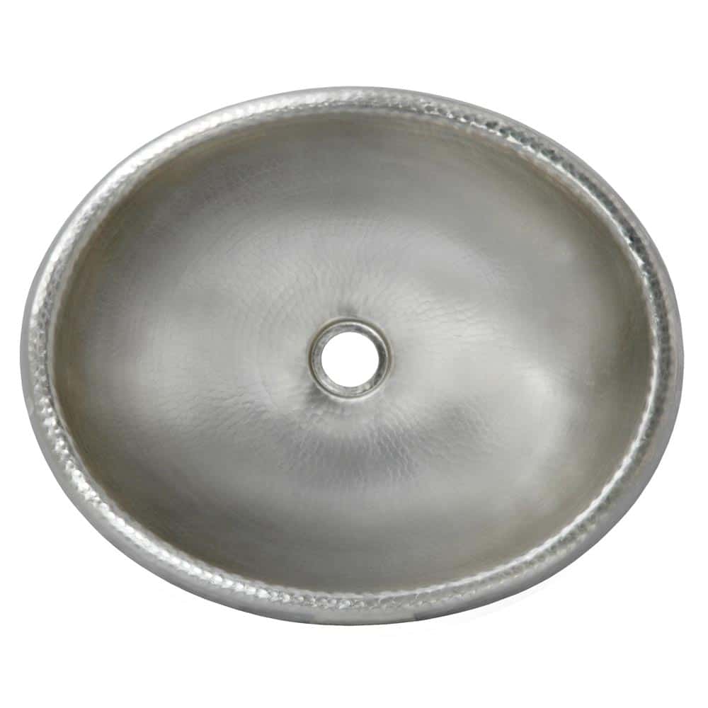 Native Trails Rolled Classic Hand Hammered Bathroom Sink