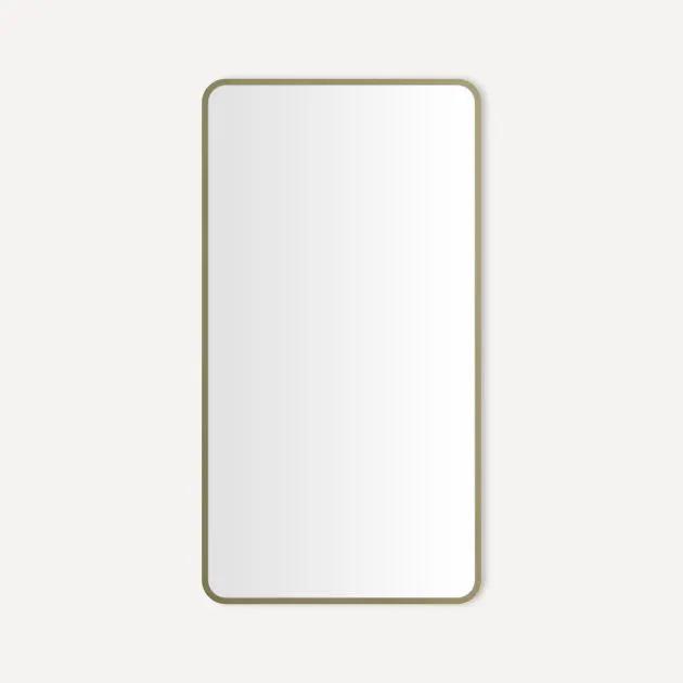 Robern Round Corner Metal Mirror, 24"x 44"x 1-3/4" by Robern