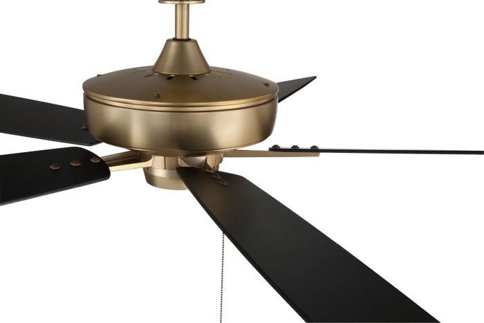 satin brass ceiling fans