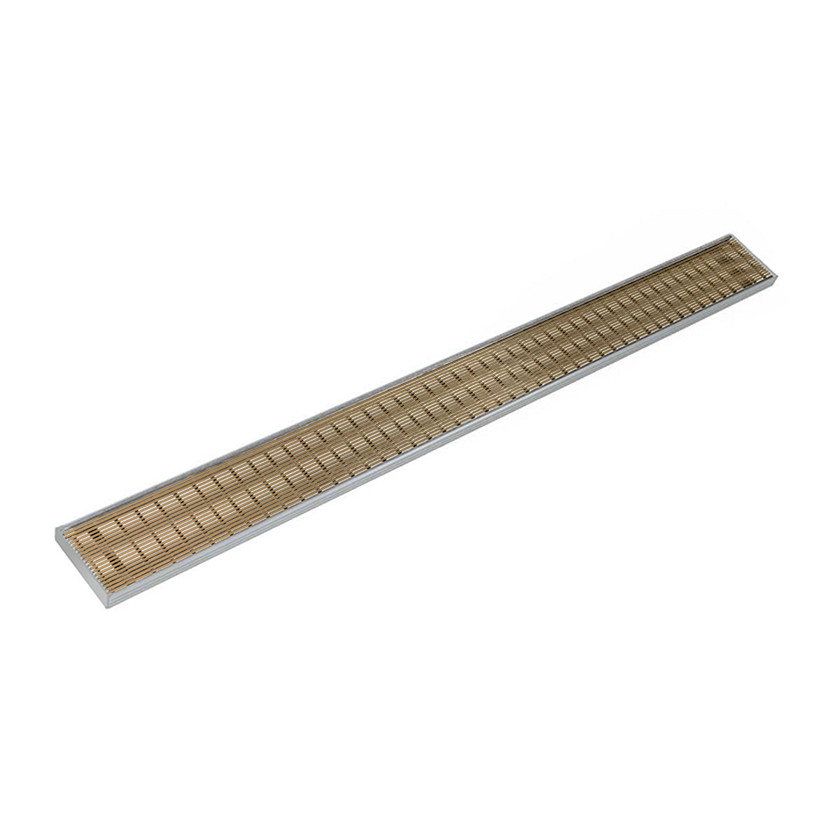 Infinity Drain 36" S-PVC Series Complete Kit with 4" Wedge Wire Grate