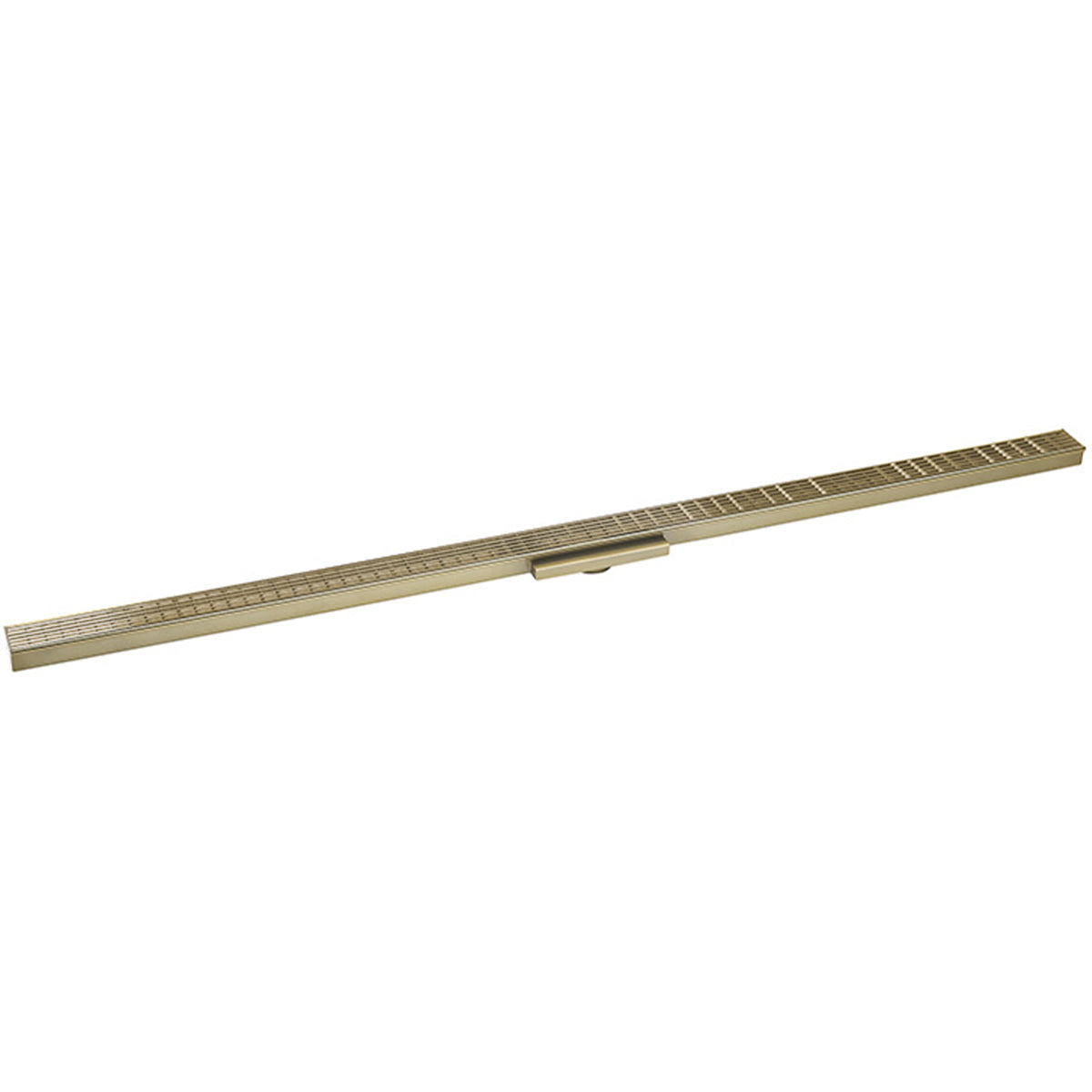 Infinity Drain 48" S-Stainless Steel Series Complete Kit with 1 1/2" Wedge Wire Grate by Infinity Drain