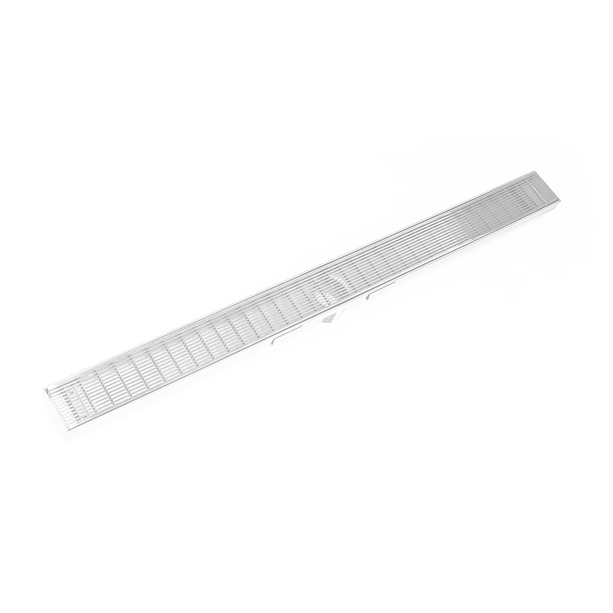 Infinity Drain 48" S-Stainless Steel Series Complete Kit with 2 1/2" Wedge Wire Grate by Infinity Drain