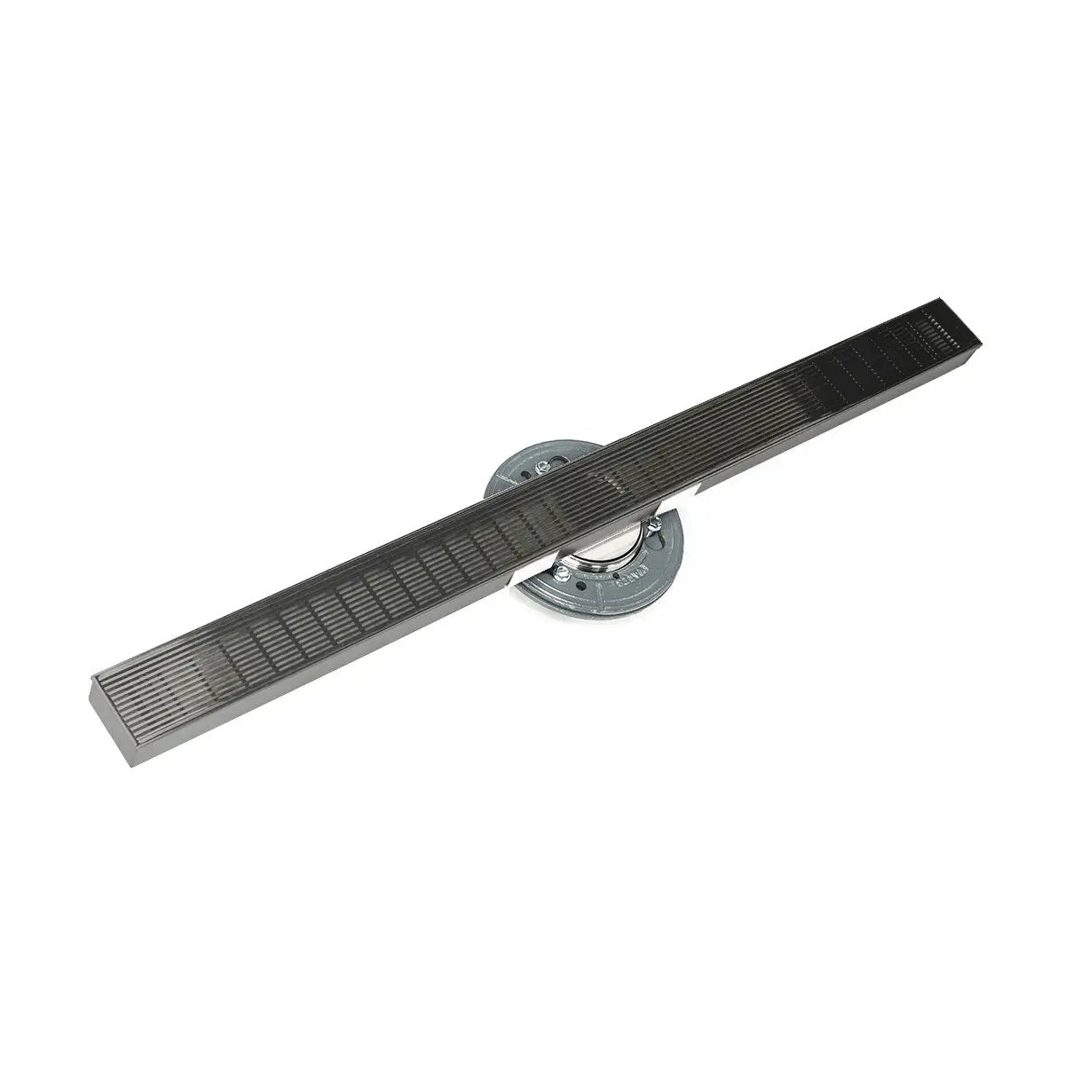 Infinity Drain 48" S-Stainless Steel Series High Flow Complete Kit with 2 1/2" Wedge Wire Grate with PVC Drain Body, 3" Outlet by Infinity Drain