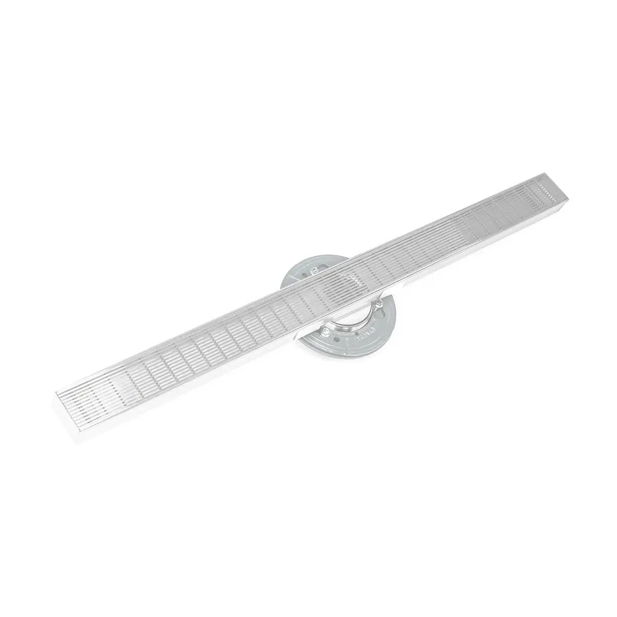 Infinity Drain 96" S-Stainless Steel Series High Flow Complete Kit with 2 1/2" Wedge Wire Grate with PVC Drain Body, 3" Outlet by Infinity Drain