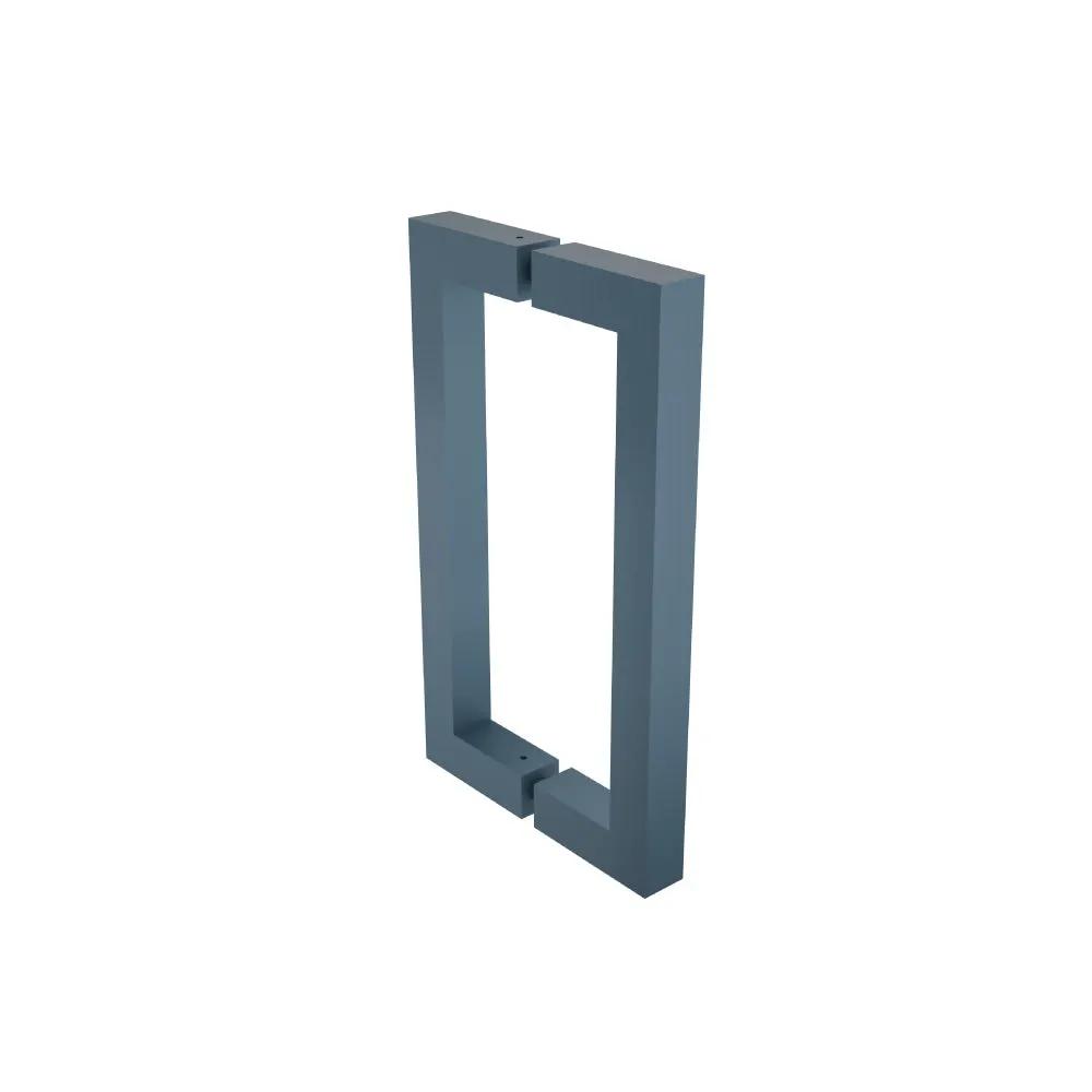 Flusso 8" Back-To-Back Square Shower Door Pull Handle by Flusso