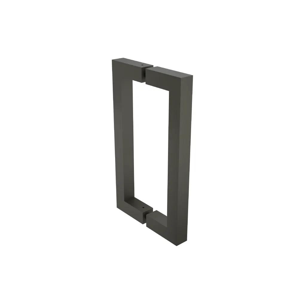 Flusso 8" Back-To-Back Square Shower Door Pull Handle by Flusso