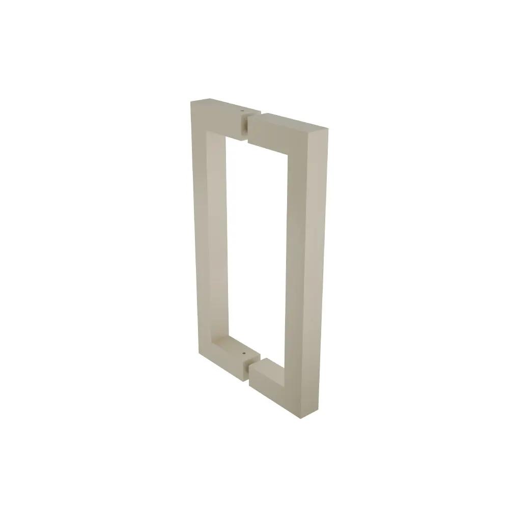 Flusso 8" Back-To-Back Square Shower Door Pull Handle by Flusso