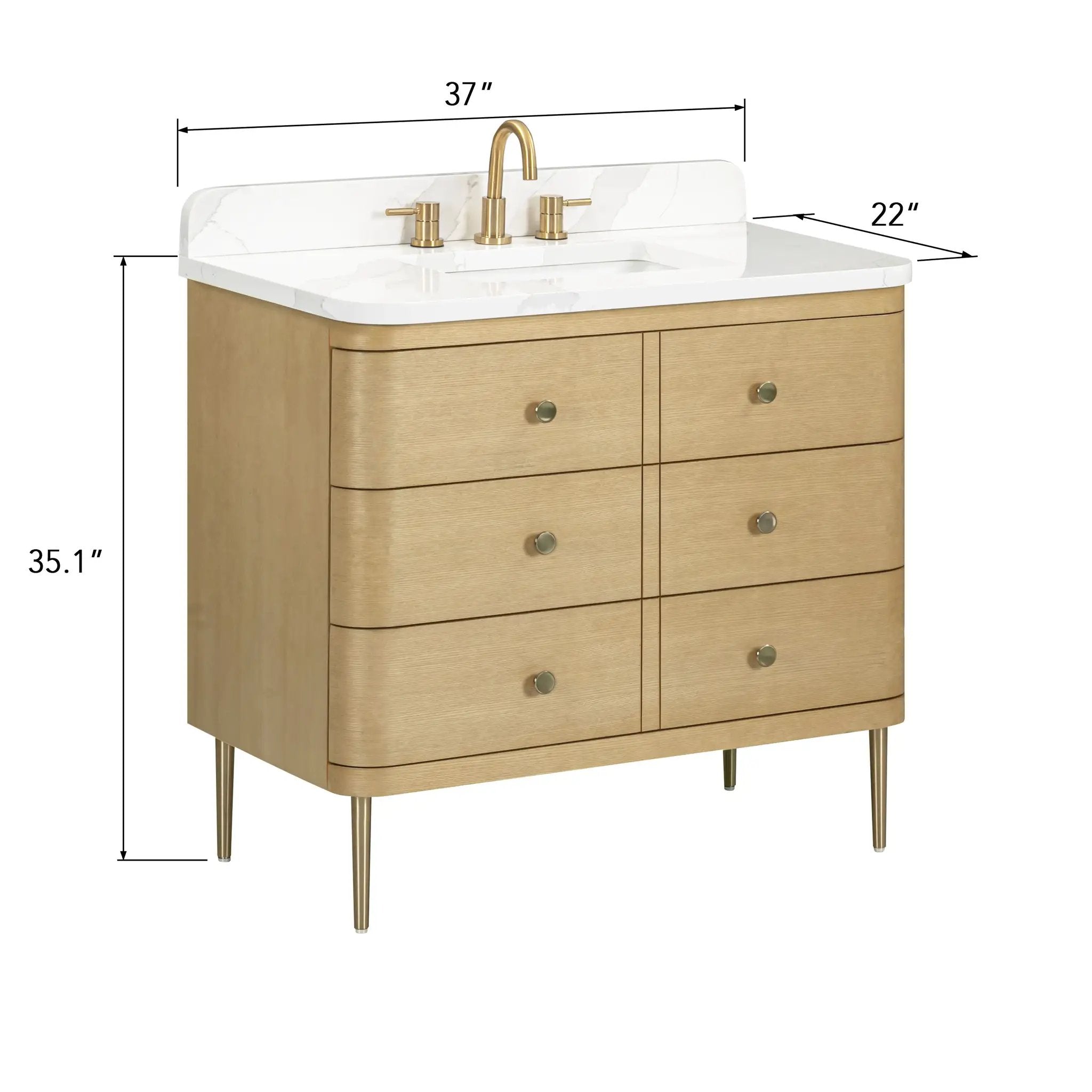 dimension image vanity set