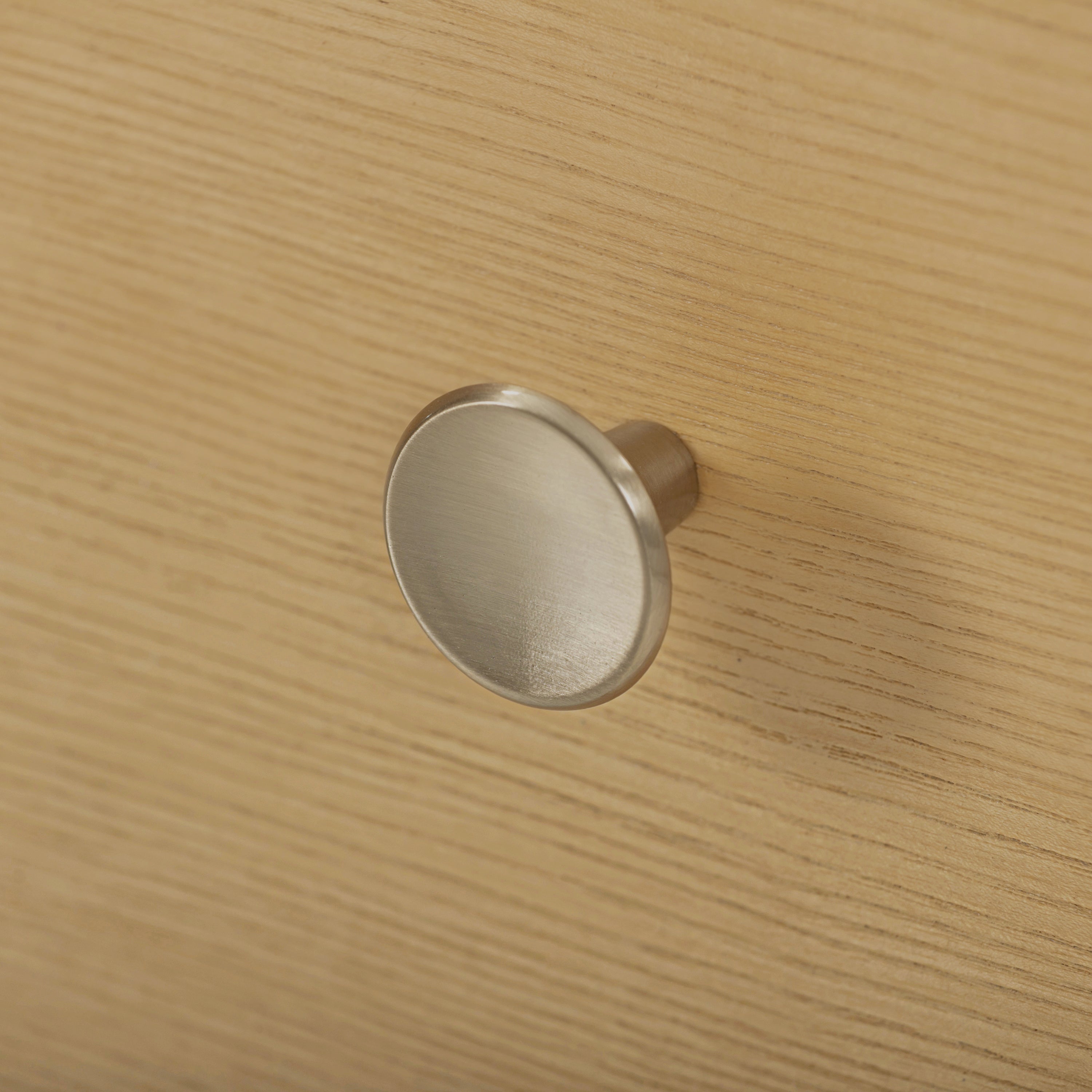 white oak vanity base