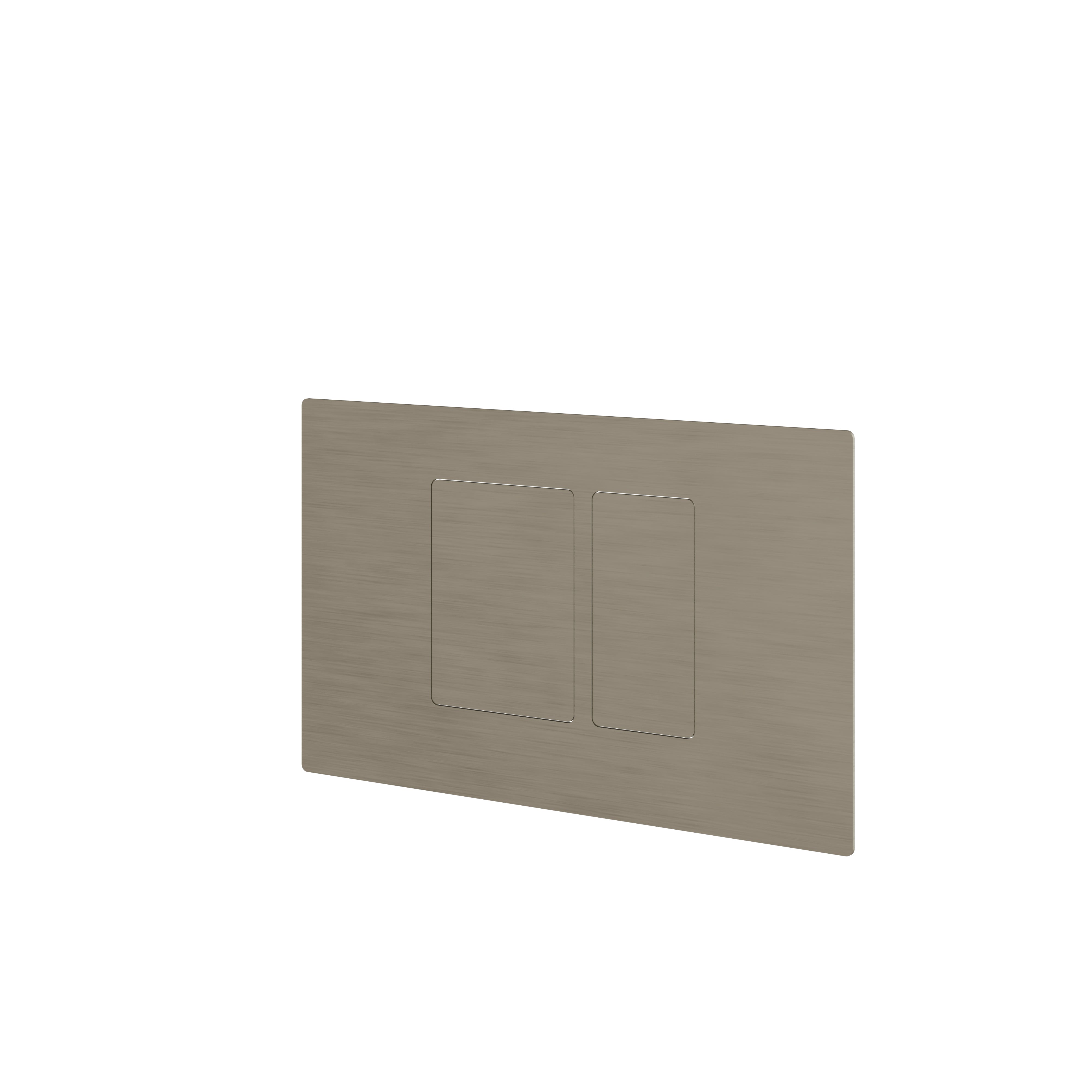 Aquabrass Square Flush Plate for Toilet