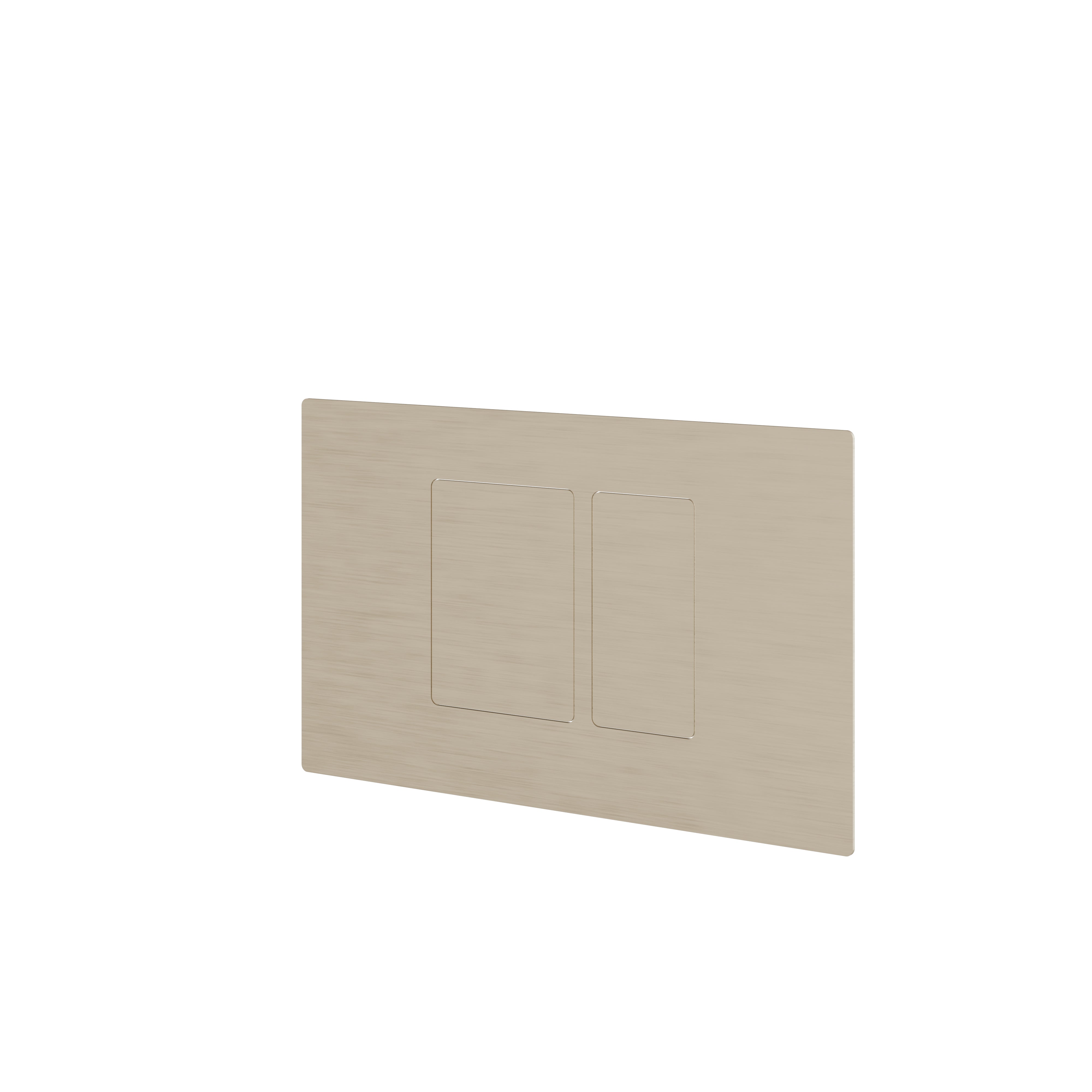 Aquabrass Square Flush Plate for Toilet