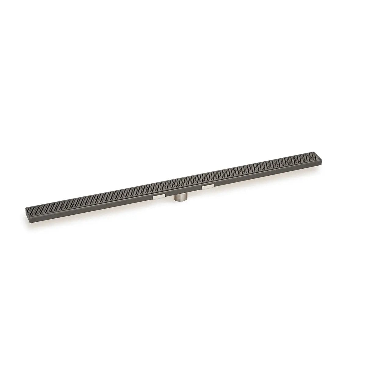 Infinity Drain 48" S-Stainless Steel Series Complete Kit with 2 1/2" Adhesion Style Grate by Infinity Drain