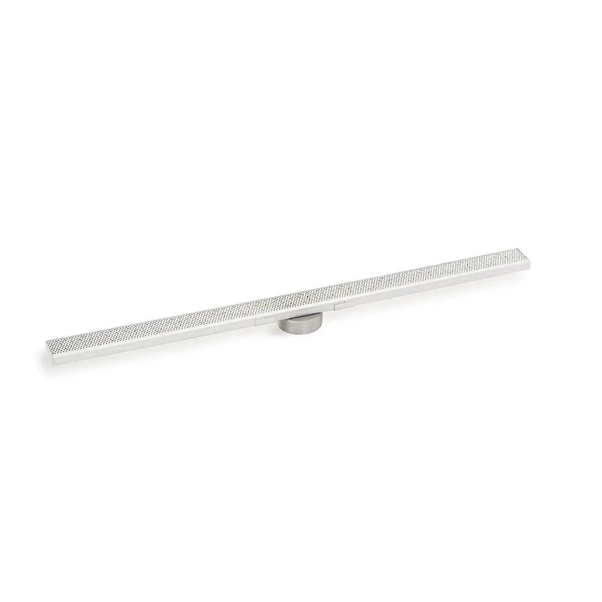 Infinity Drain 36" S-Stainless Steel Series High Flow Complete Kit with 2 1/2" Adhesion Style Grate with ABS Drain Body, 3" Outlet by Infinity Drain