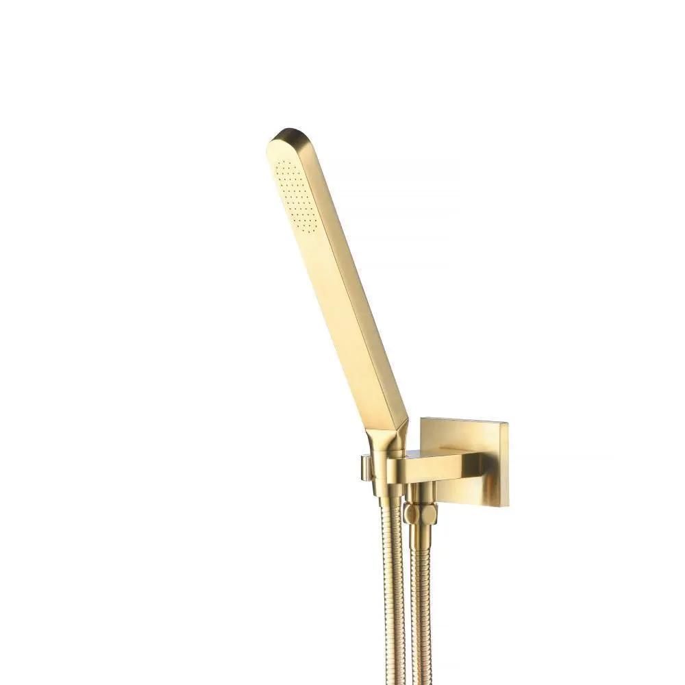 Flusso Hand Shower Set with Holder and Elbow Combo by Flusso