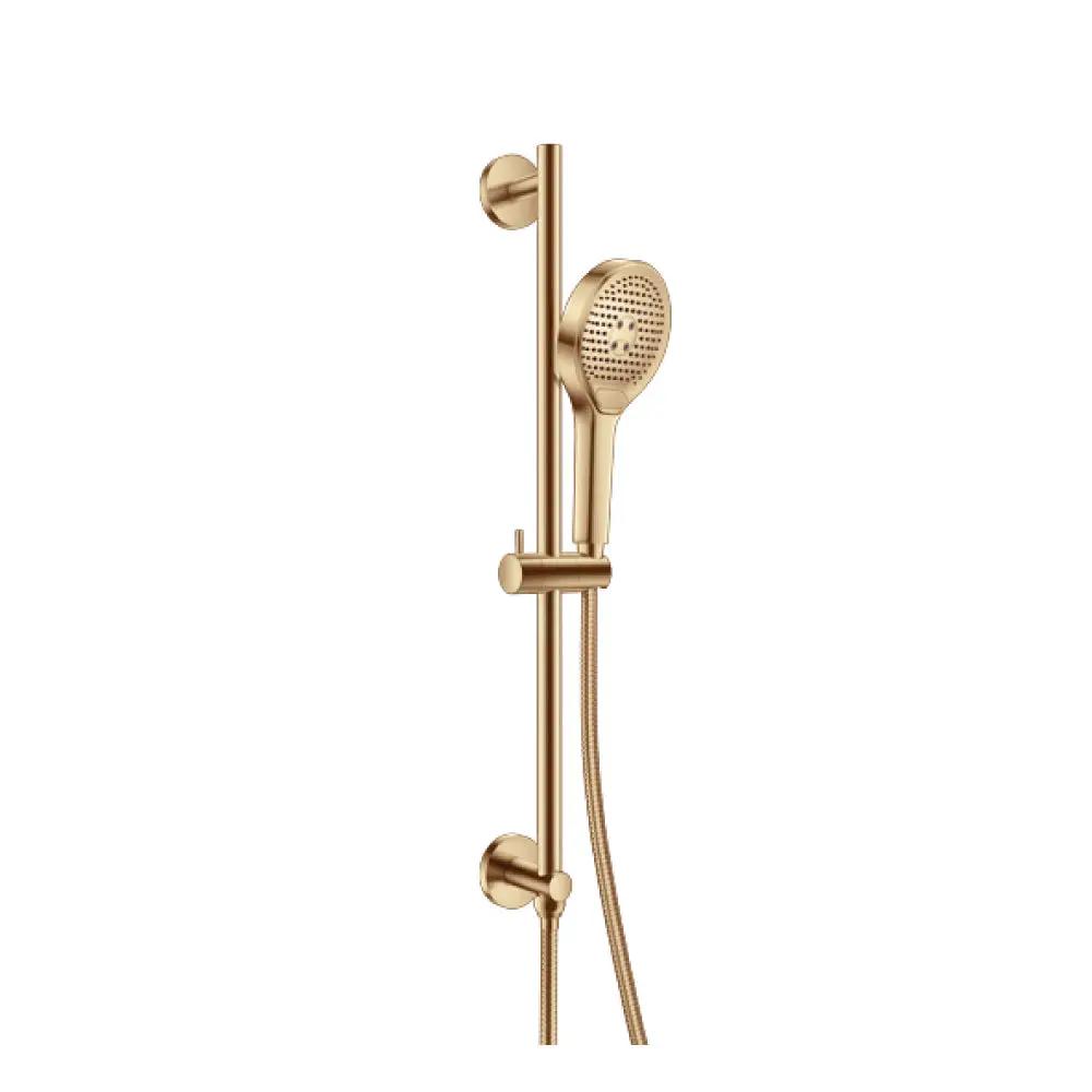 Flusso Hand Shower Set with Slide Bar, Integrated Elbow and Hose by Flusso