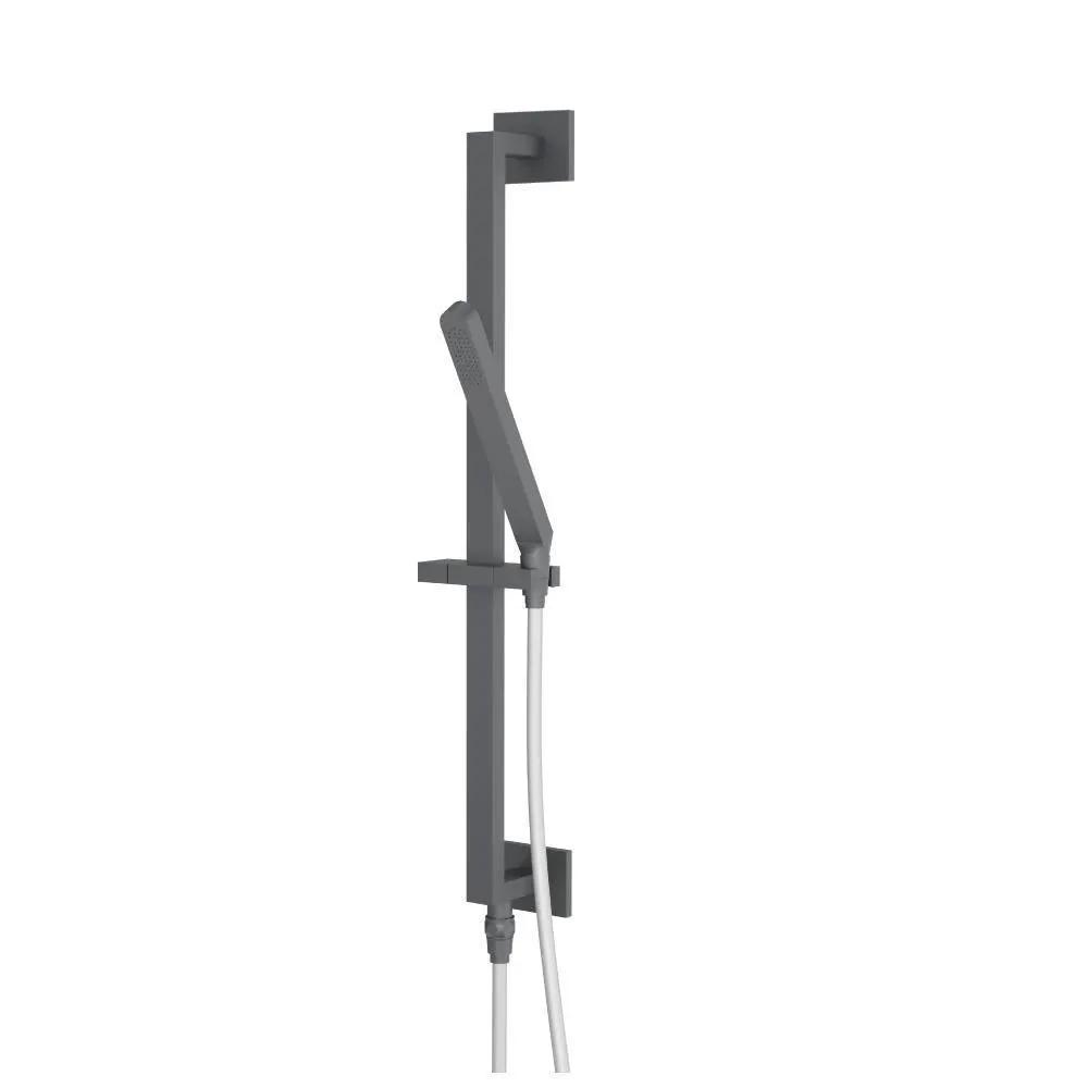 Flusso Hand Shower Set with Slide Bar, Integrated Elbow and Hose by Flusso
