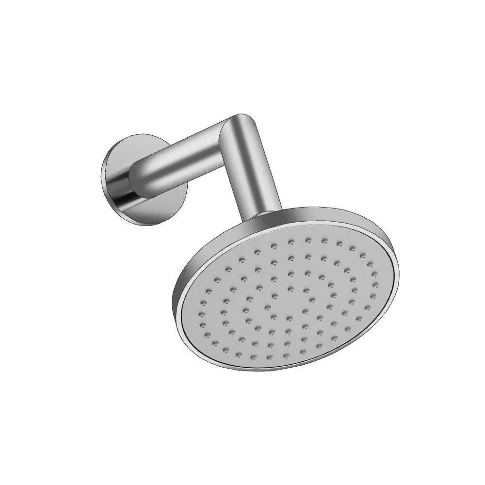 chrome shower head