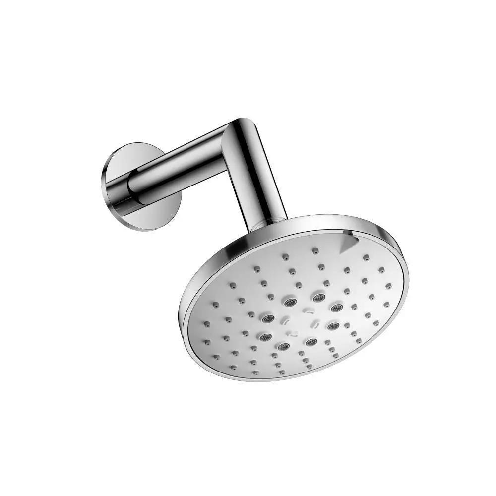 chrome shower head