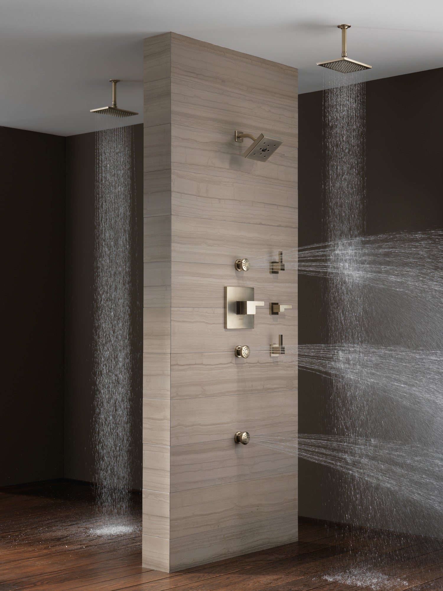 brushed nickel volume control trim