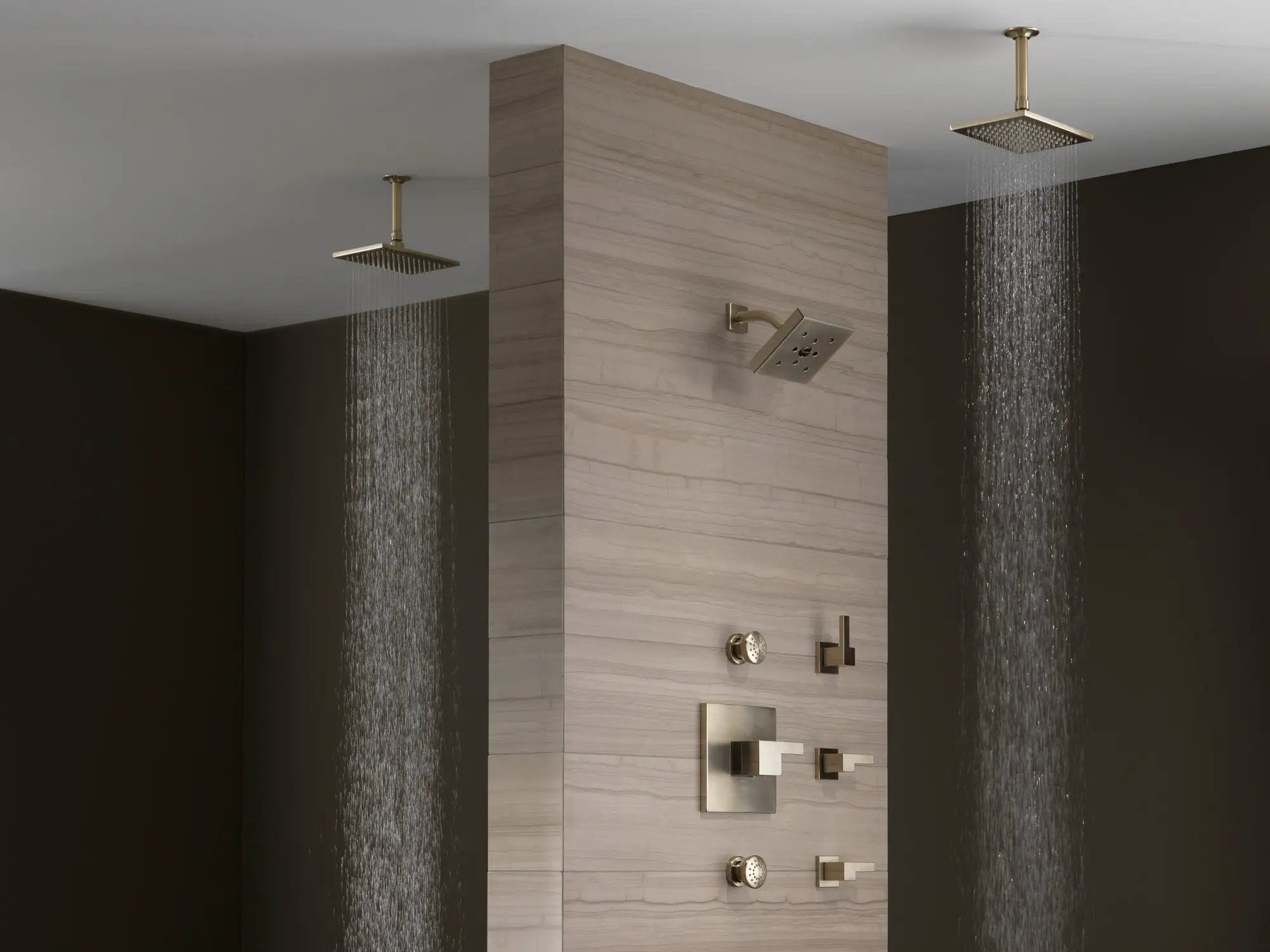 brushed nickel volume control trim