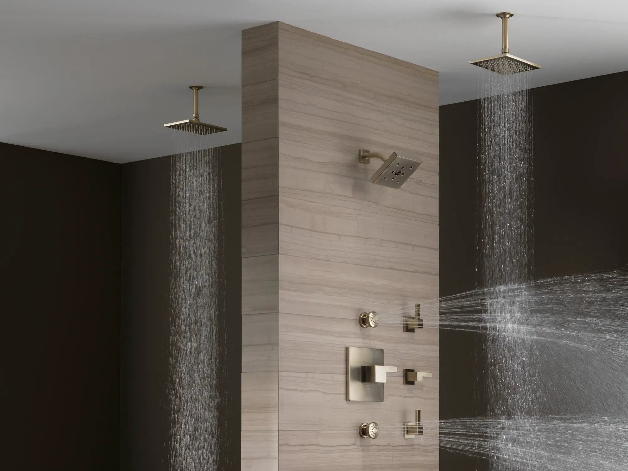 brushed nickel volume control trim