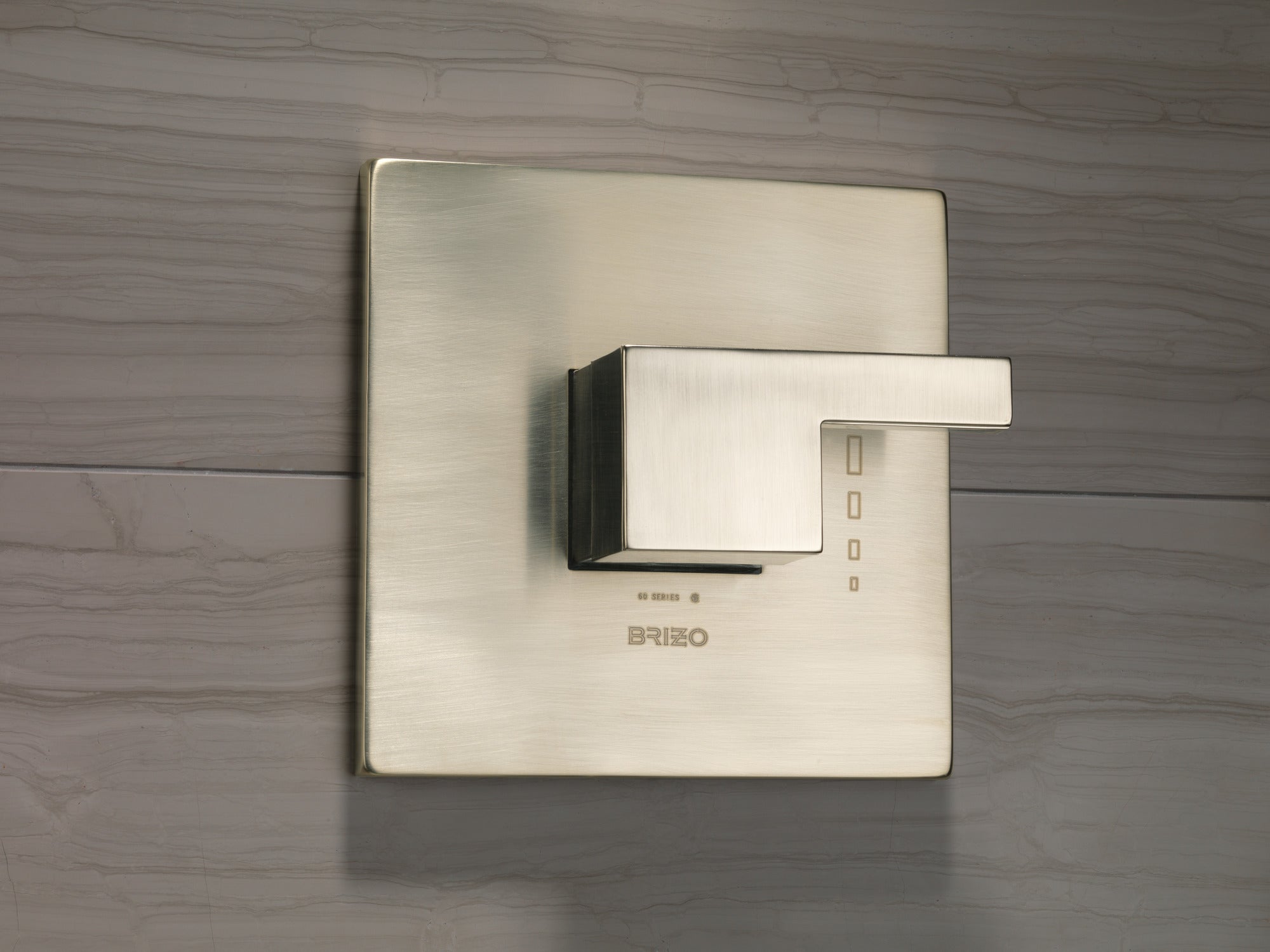 brushed nickel thermostatic valve