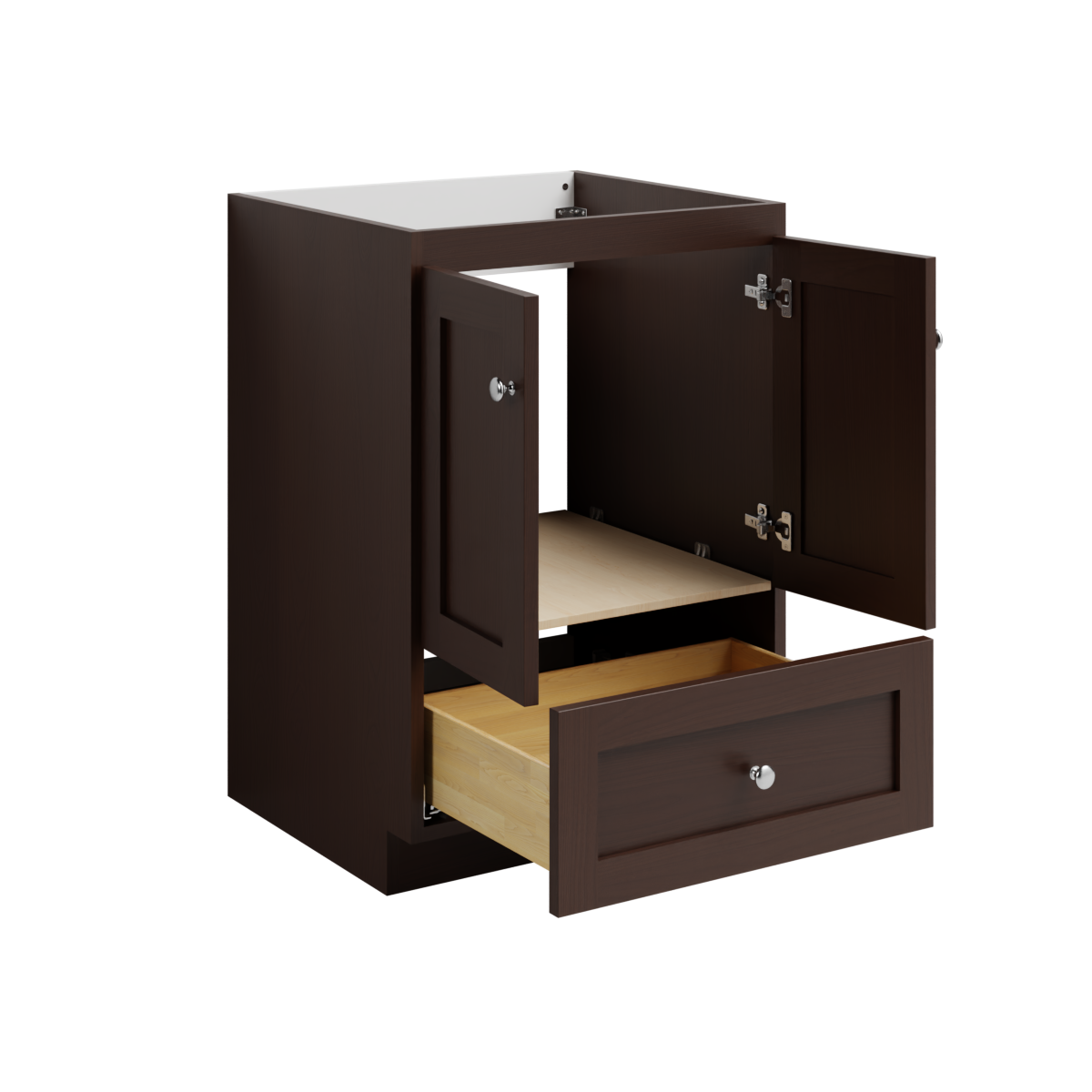 dark alder vanity