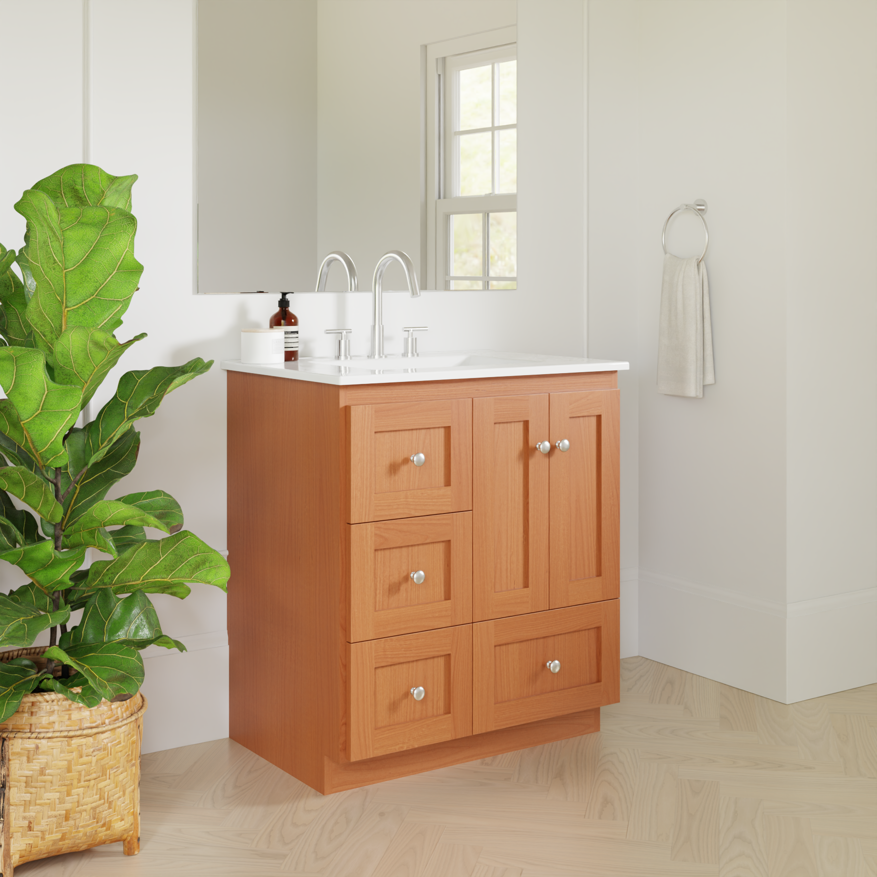 medium alder vanity