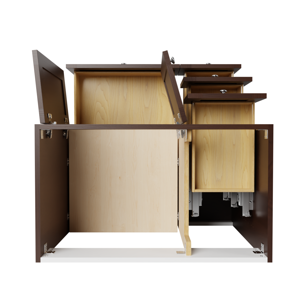 dark alder vanity