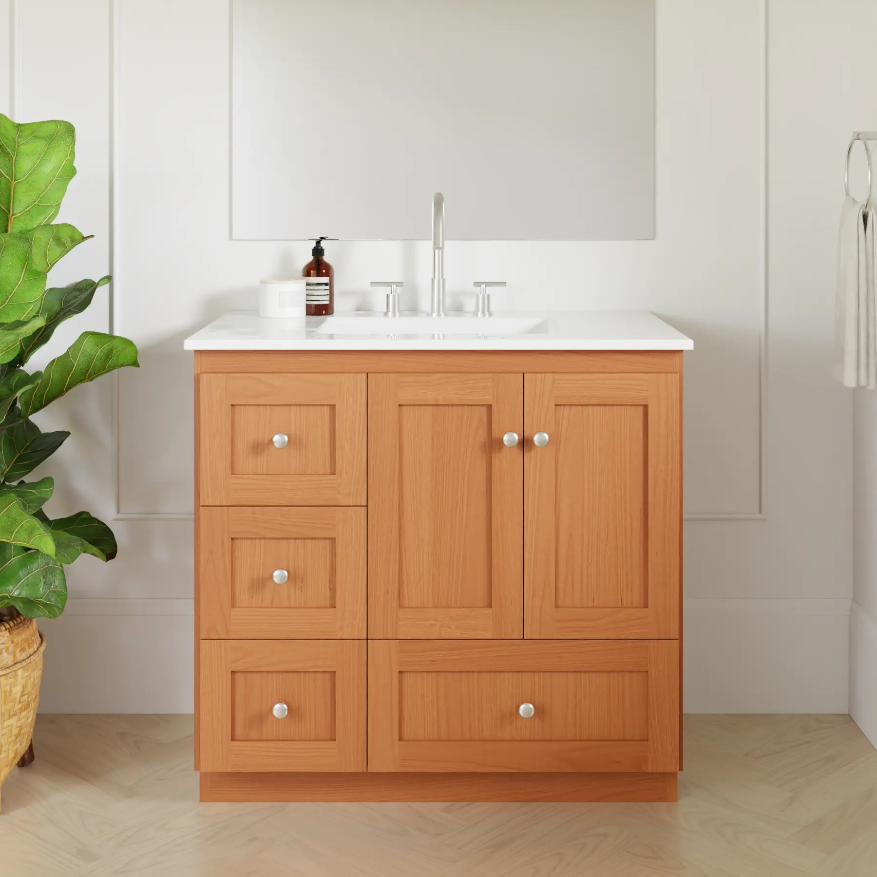medium alder vanity