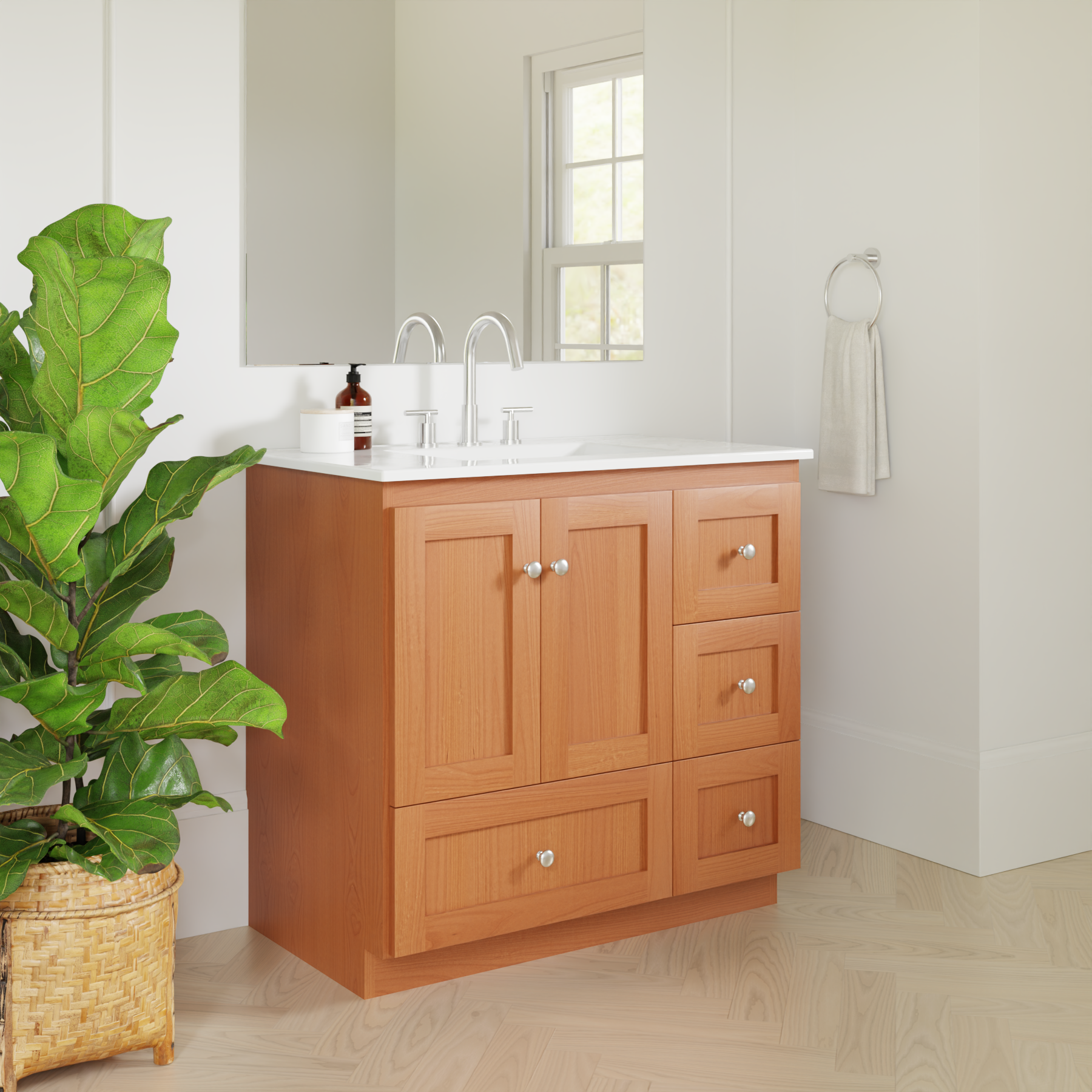 medium alder vanity