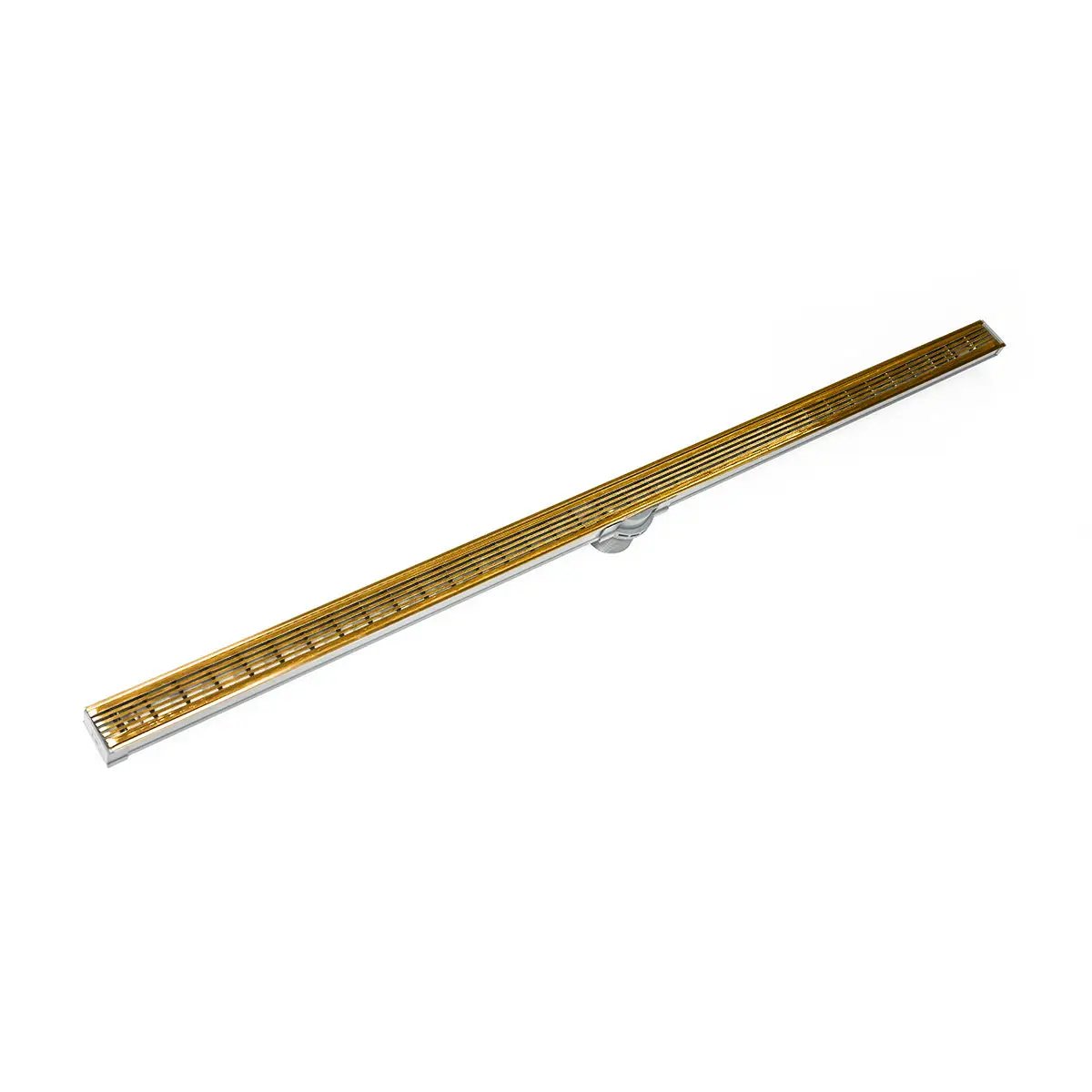 Infinity Drain 72" S-PVC Series Low Profile Complete Kit with 1 1/2" Wedge Wire Grate by Infinity Drain