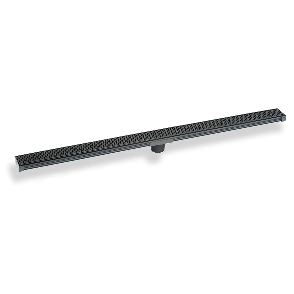 Infinity Drain 48" S-PVC Series Low Profile Complete Kit with 2 1/2" Adhesion Style Grate by Infinity Drain