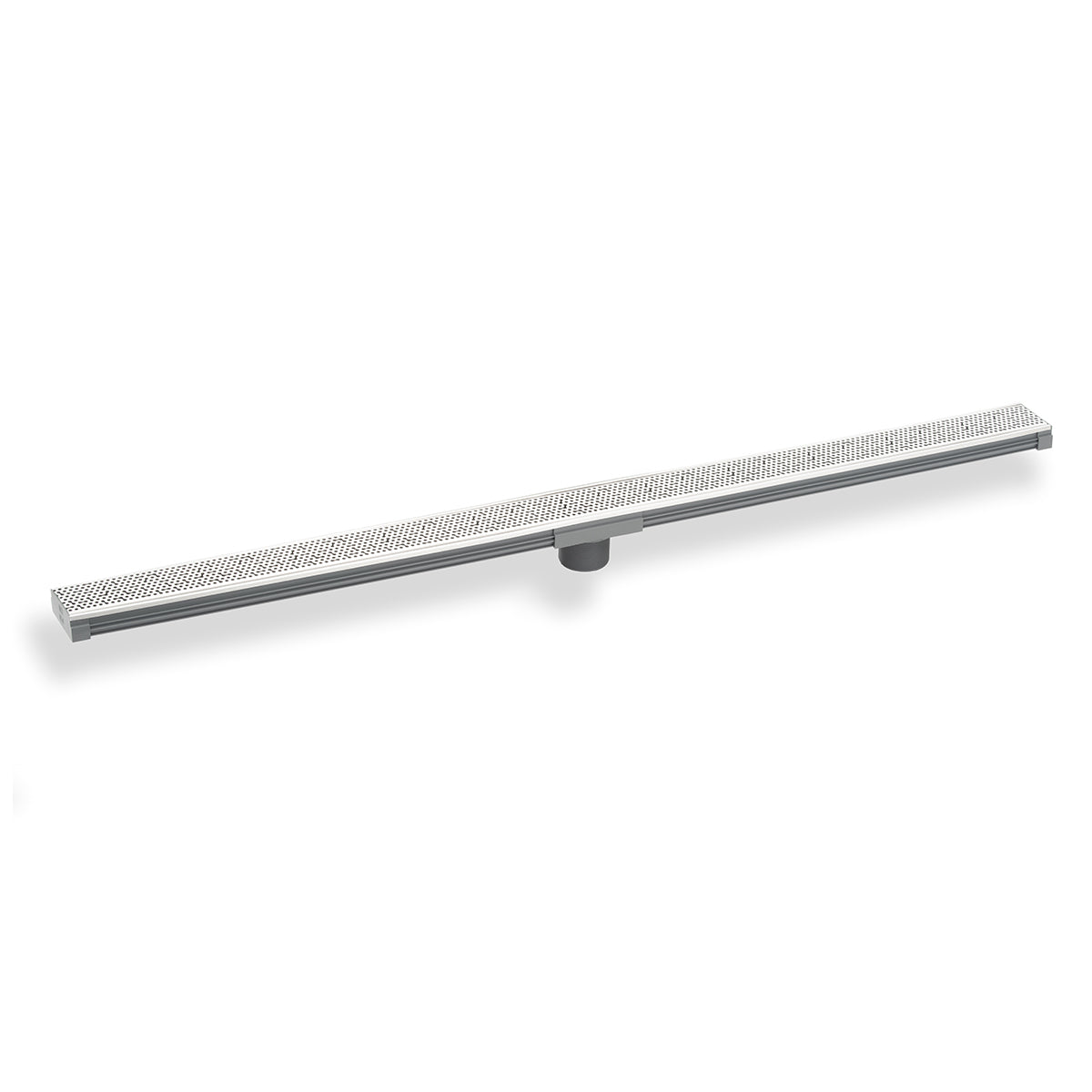 Infinity Drain 72" S-PVC Series Low Profile Complete Kit with 2 1/2" Adhesion Style Grate by Infinity Drain