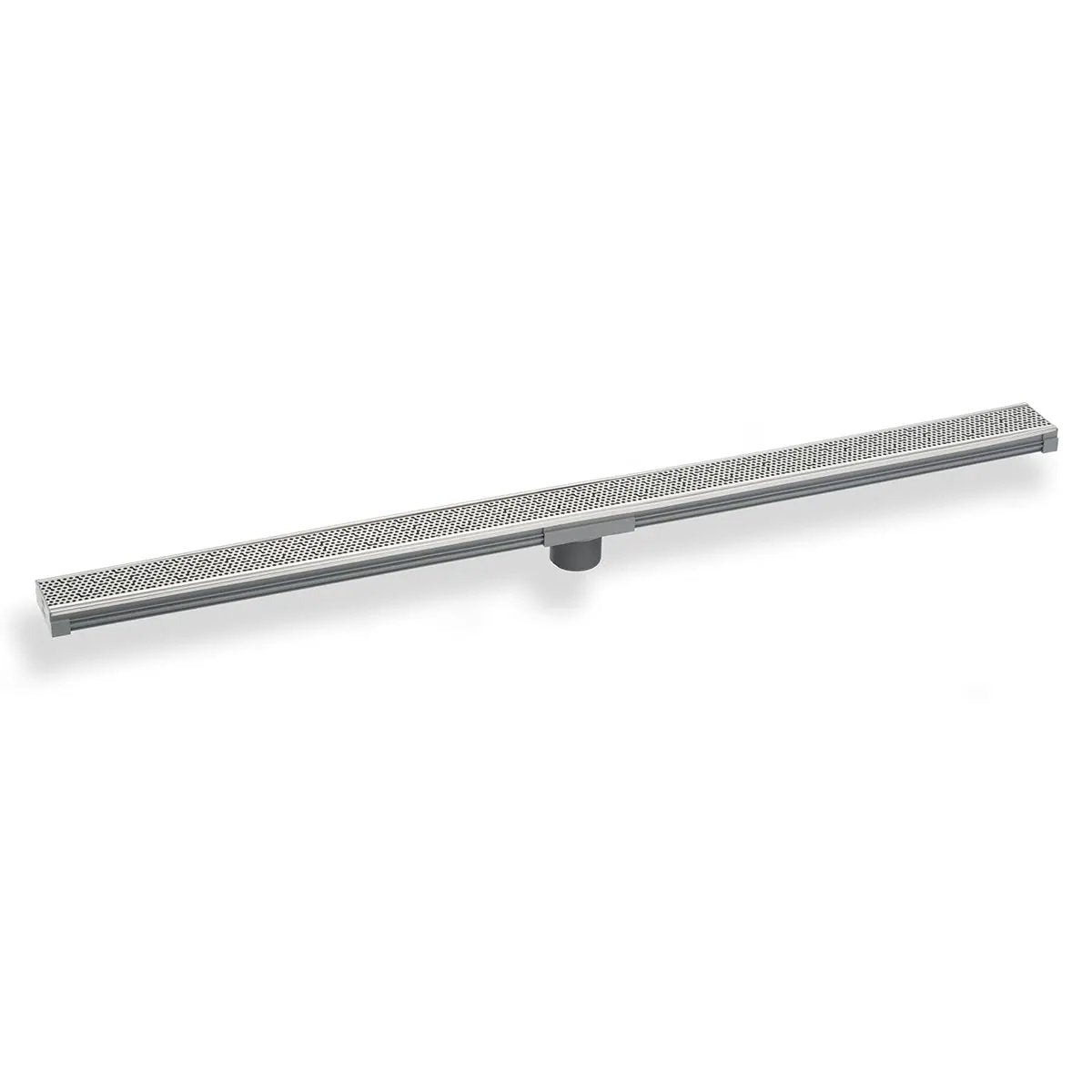 Infinity Drain 72" S-PVC Series Low Profile Complete Kit with 2 1/2" Adhesion Style Grate by Infinity Drain