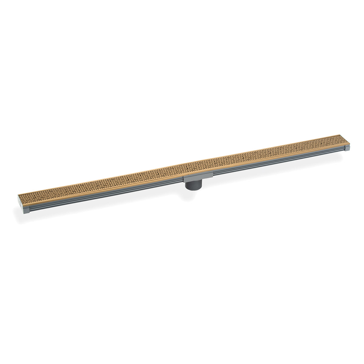 Infinity Drain 72" S-PVC Series Low Profile Complete Kit with 2 1/2" Adhesion Style Grate by Infinity Drain