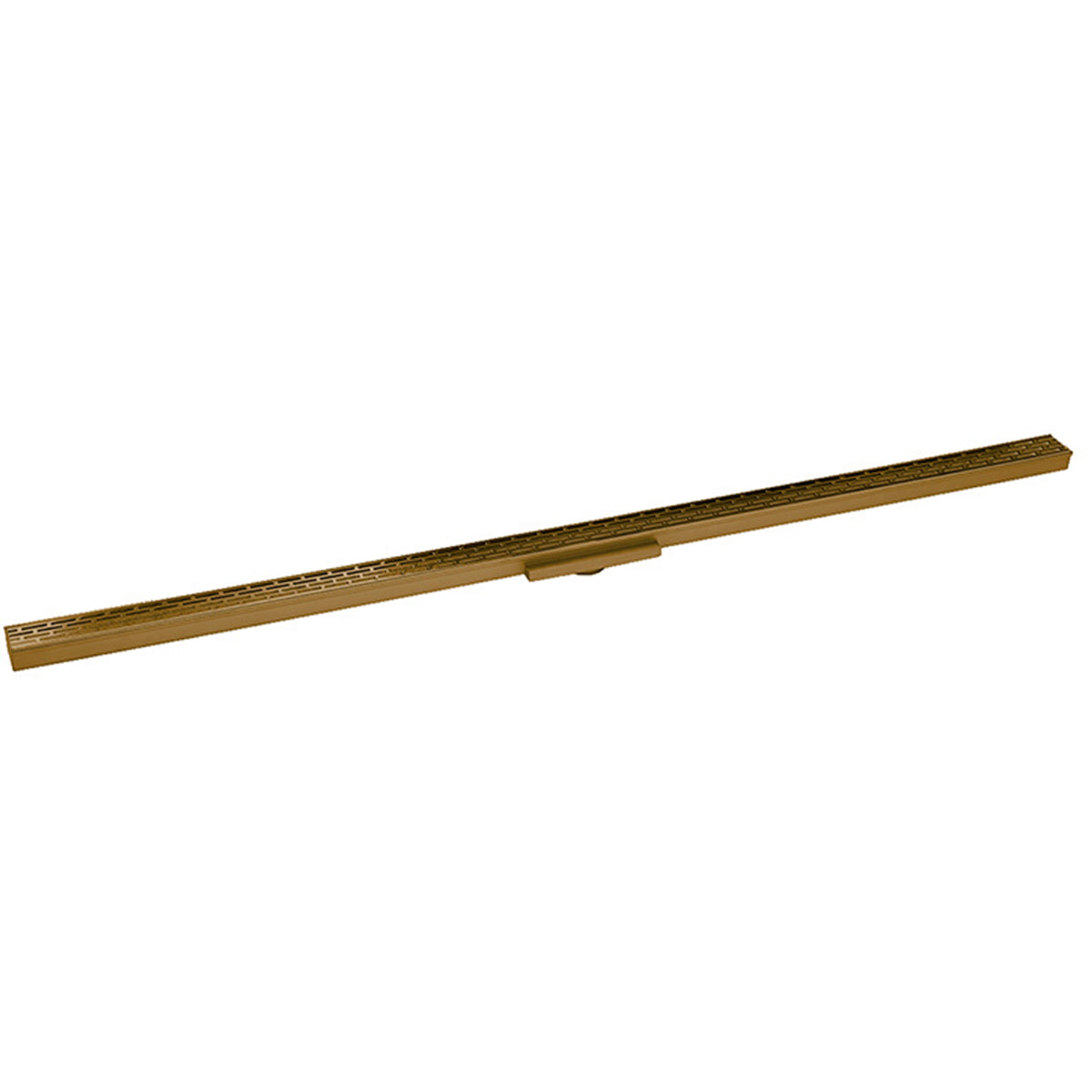 Infinity Drain 96" S-Stainless Steel Series Complete Kit with 1 1/2" Perforated Offset Slot Grate