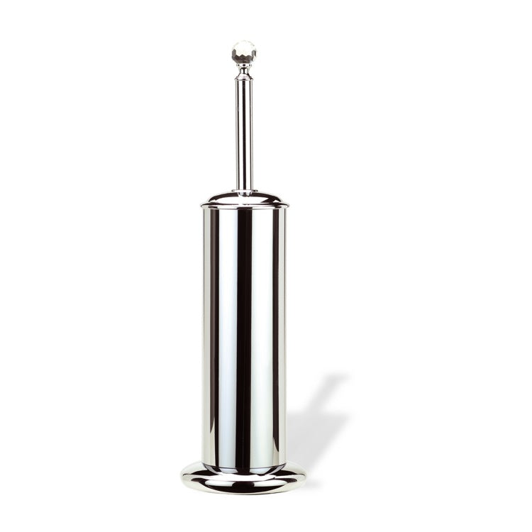 chrome toilet brush holder