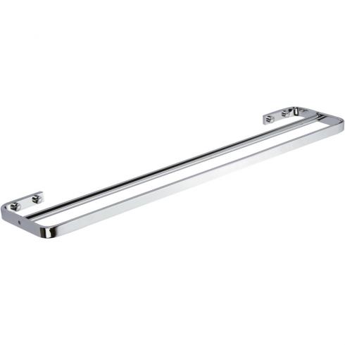 polished chrome towel bar