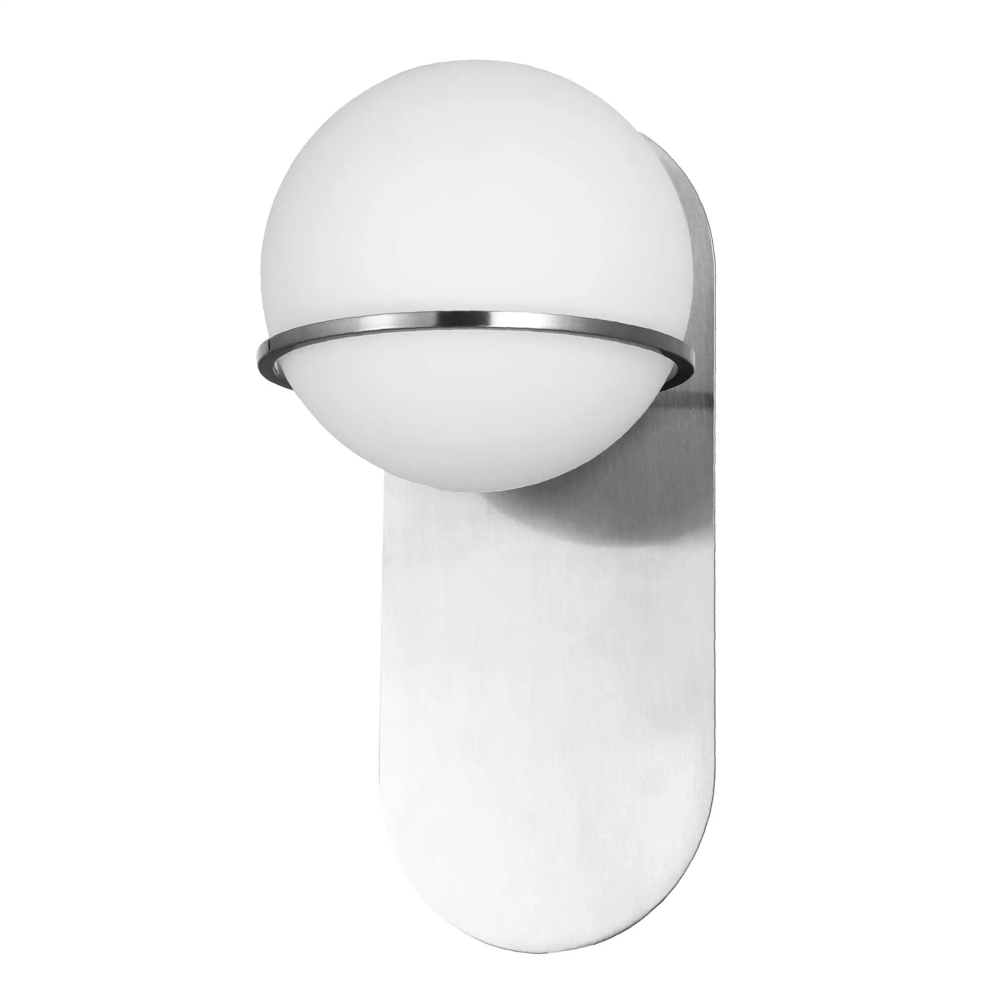 polished chrome wall mount